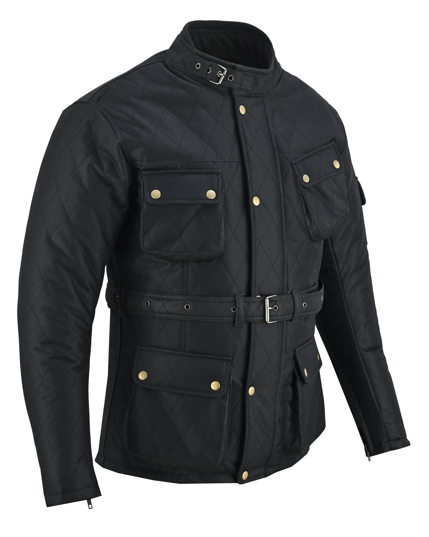 Mens Motorcycle Waterproof Cordura jacket