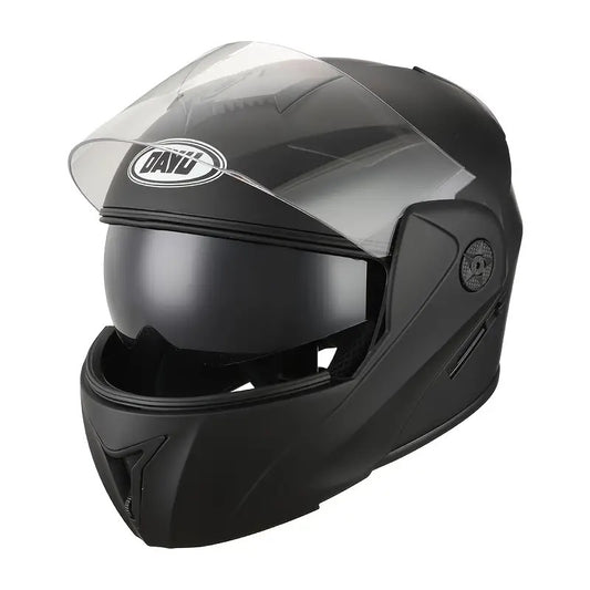 Kids Matt Black Helmet Dirt Bike ATV Off-Road Street Riding Helmet
