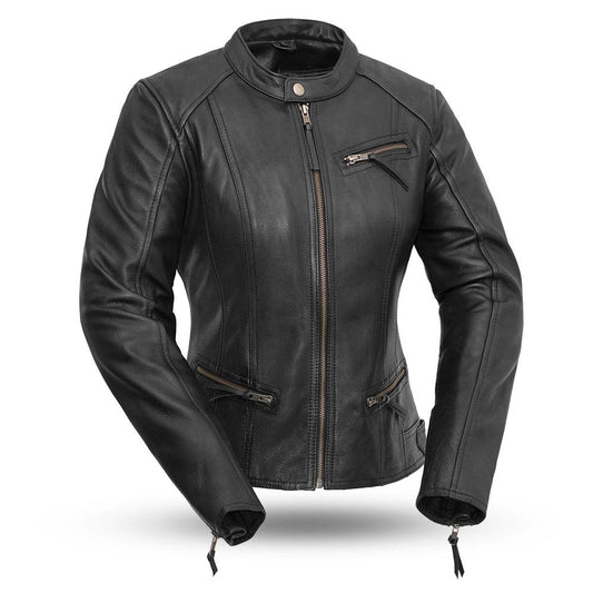 Biker Jacket Women Gorgeous Leather Racing Wear