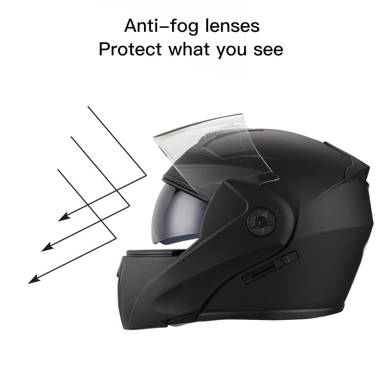 Kids Matt Black Helmet Dirt Bike ATV Off-Road Street Riding Helmet