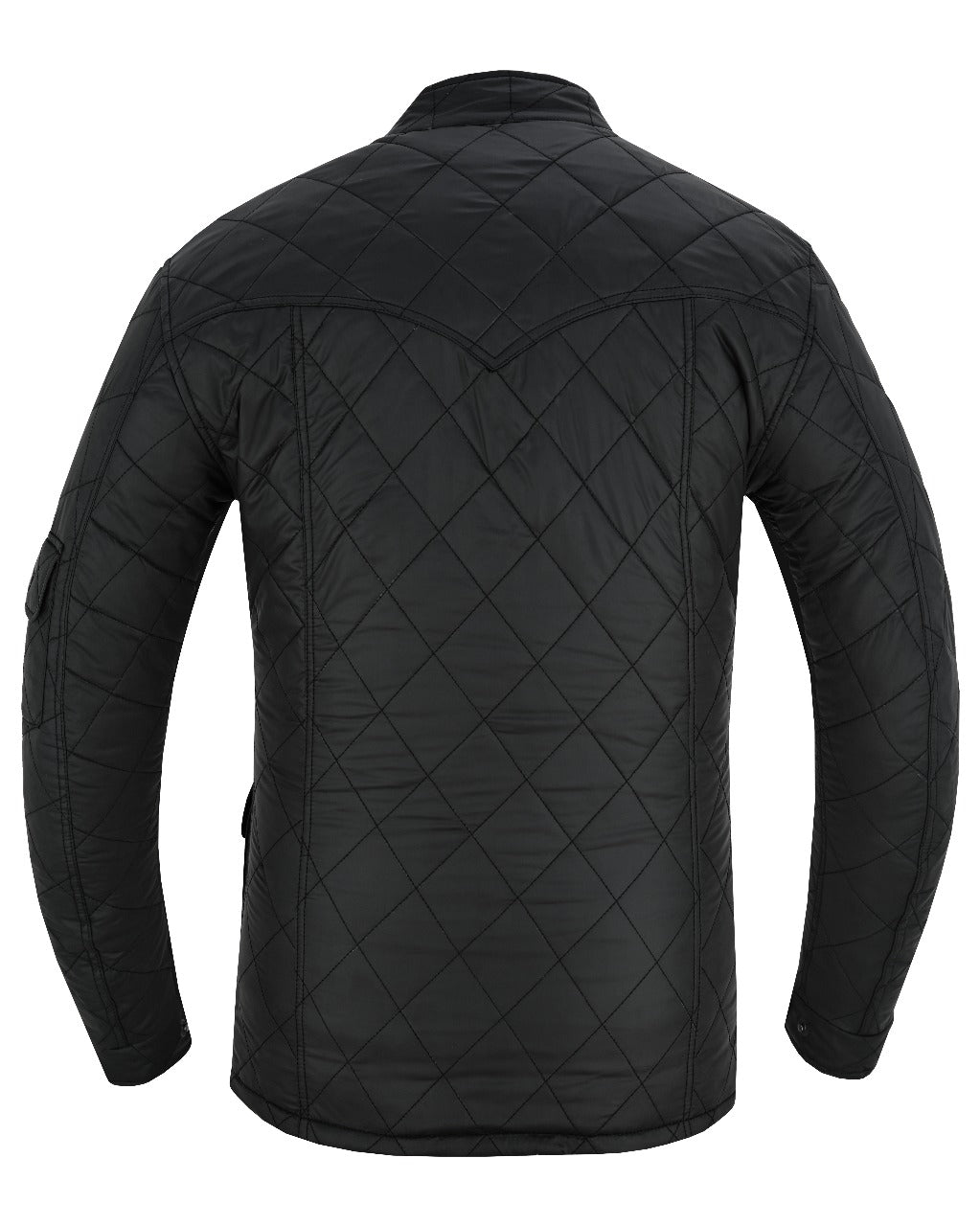 Men Diamond Puffer Jacket Winter Padded Coat