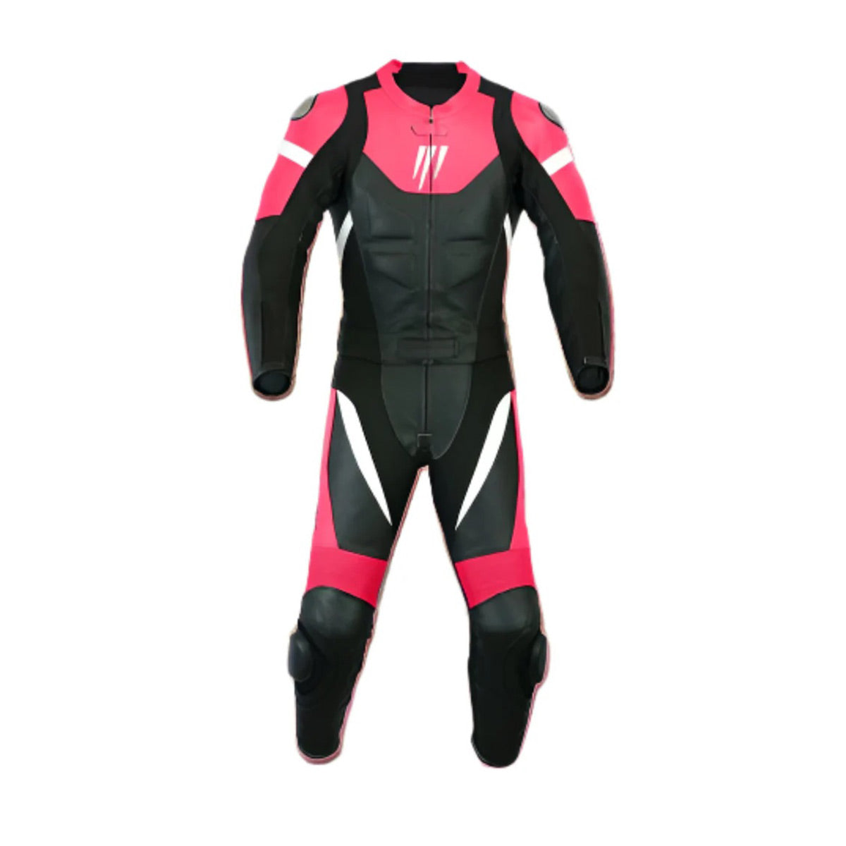 Ladies motorcycle leathers 2 pc Glowing Bike racer suit