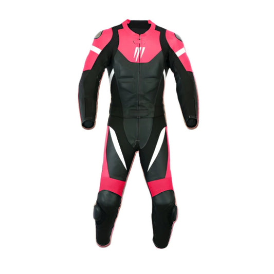 Ladies motorcycle leathers 2 pc Glowing Bike racer suit