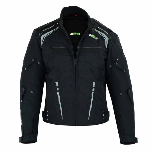 Men Textile Motorcycle Black Jacket Thrilling Pro-GTX