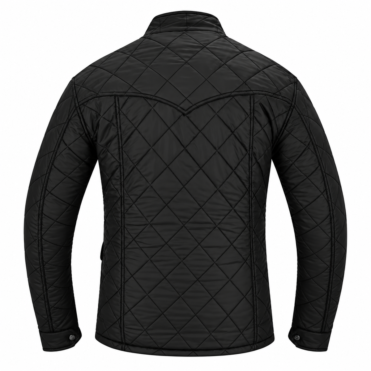 Men Diamond Puffer Jacket Winter Padded Coat