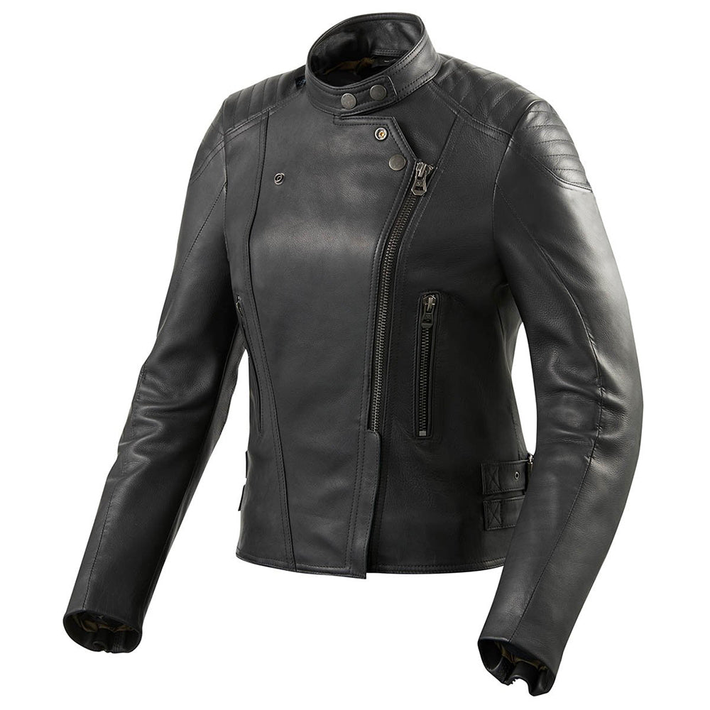 Ladies Motorcycle Jacket Dazzling Leather Jacket