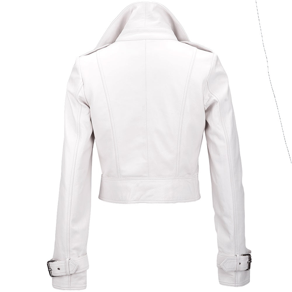 Ladies Biker Style Impressive Jacket