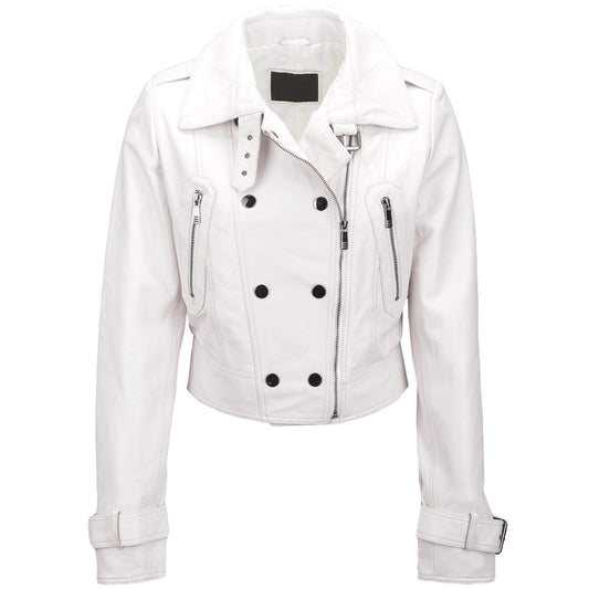 Ladies Biker Style Impressive Jacket
