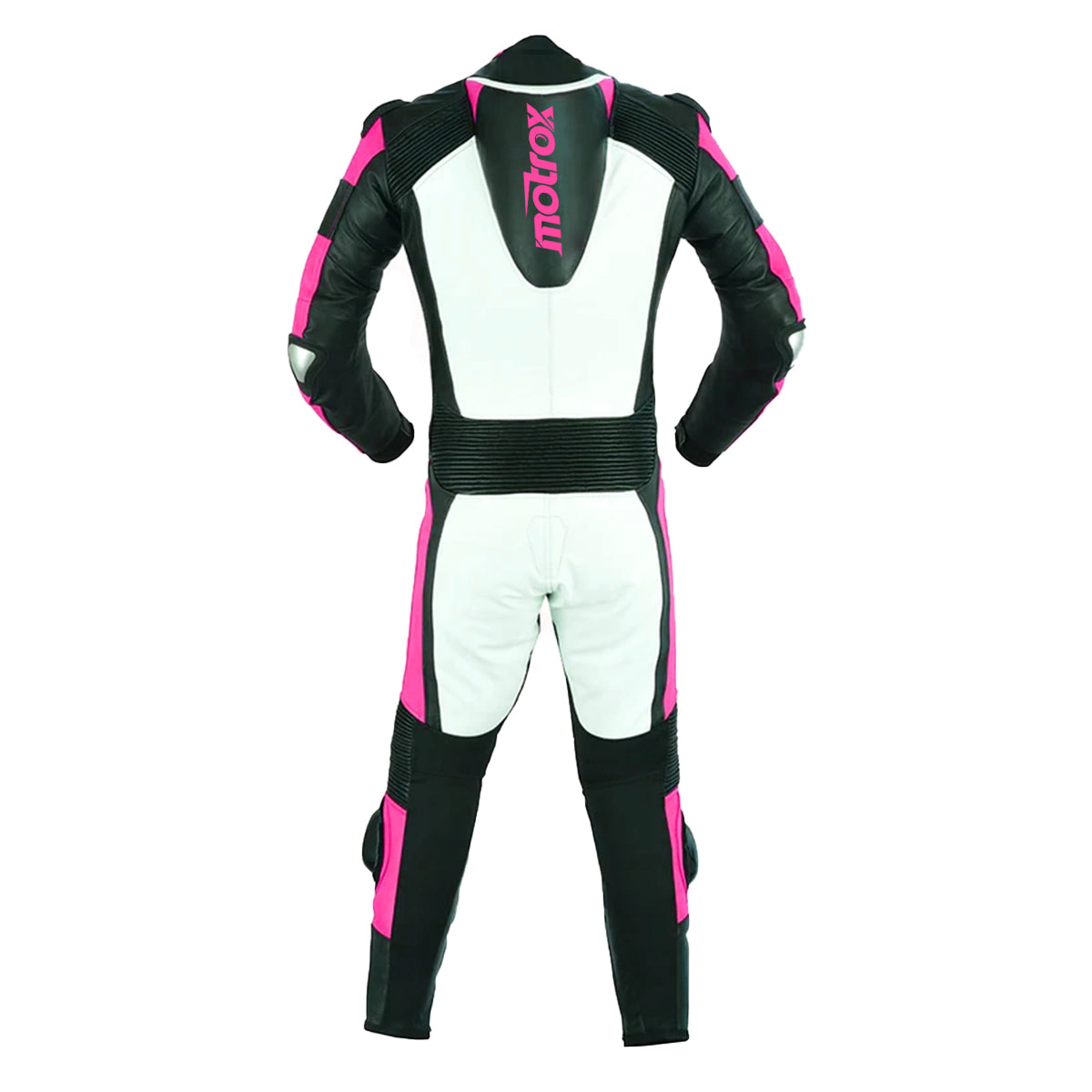 Women Leather Racing Suit Epic Prestige - Pink