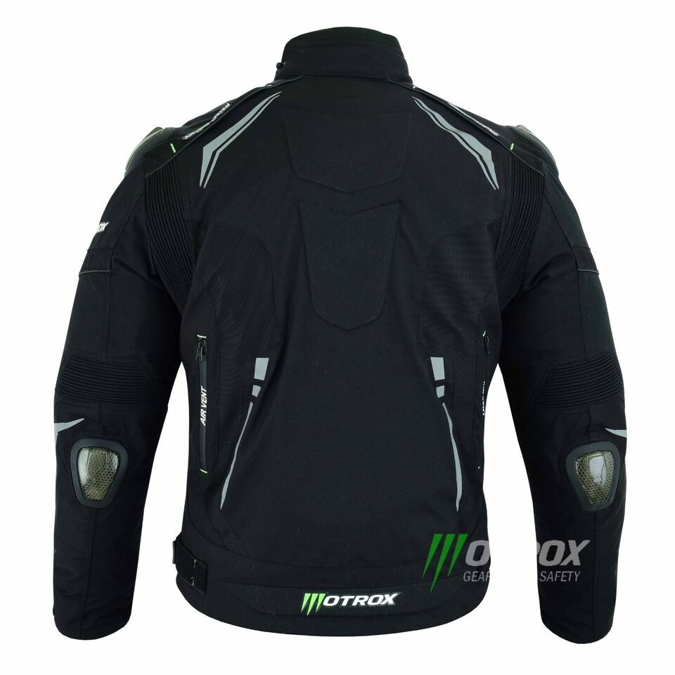 Textile Motorcycle Jacket Thrilling Pro-GTX Black 2