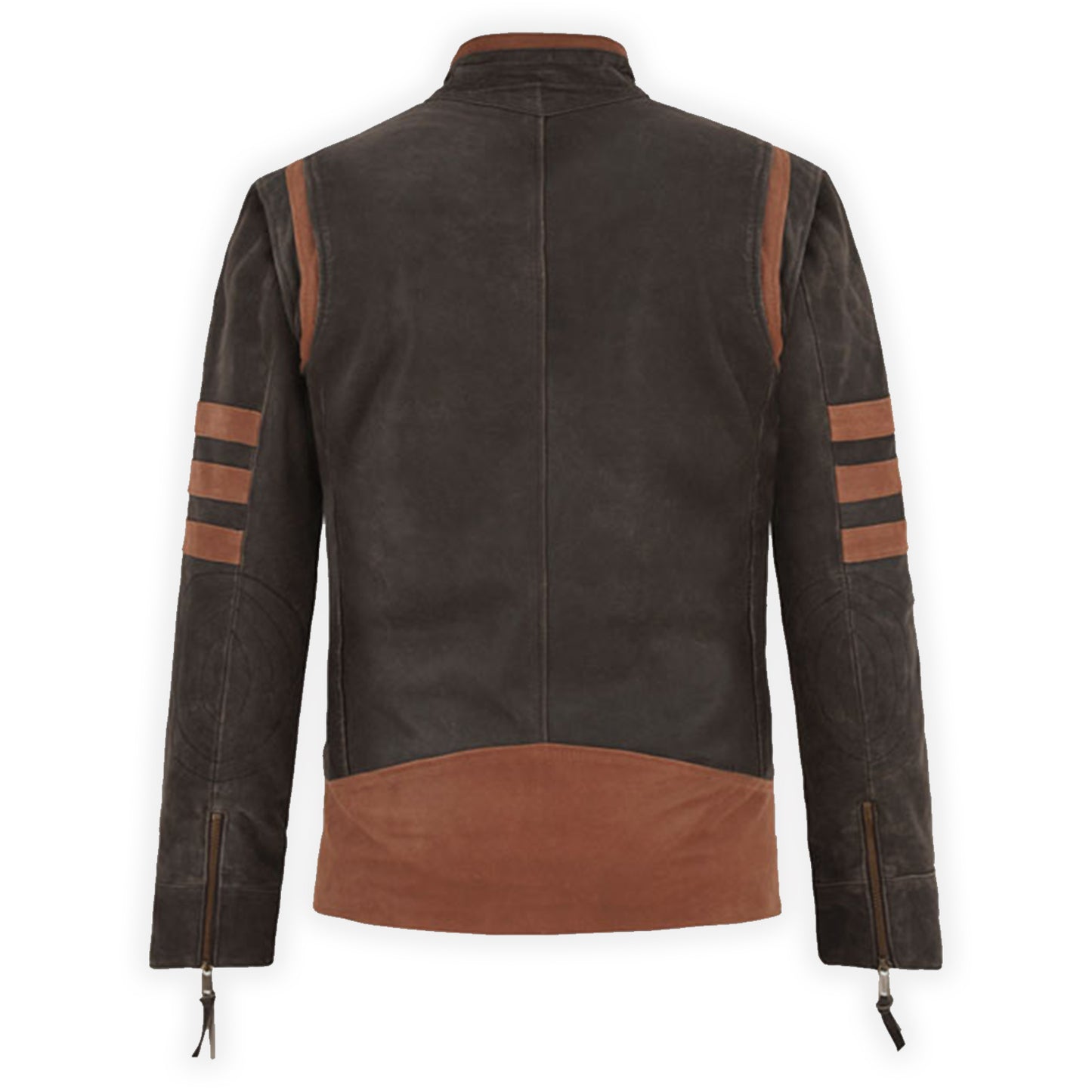 Motrox X-Men Origins Wolverine Leather Jacket - BROWN