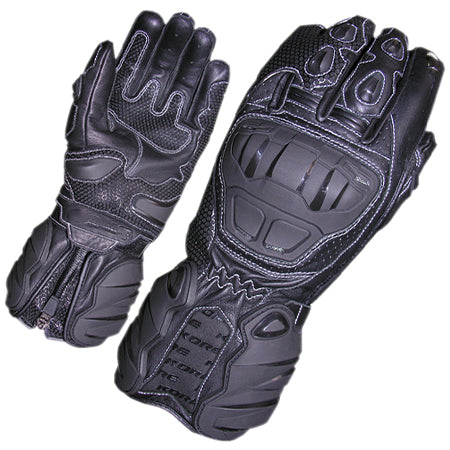 purple biker gloves