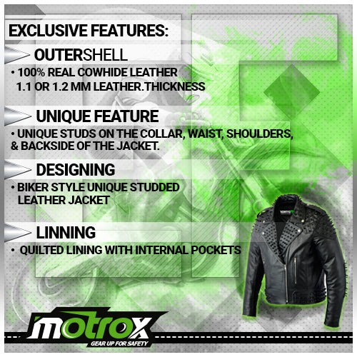 Motorcycle Leather Jacket