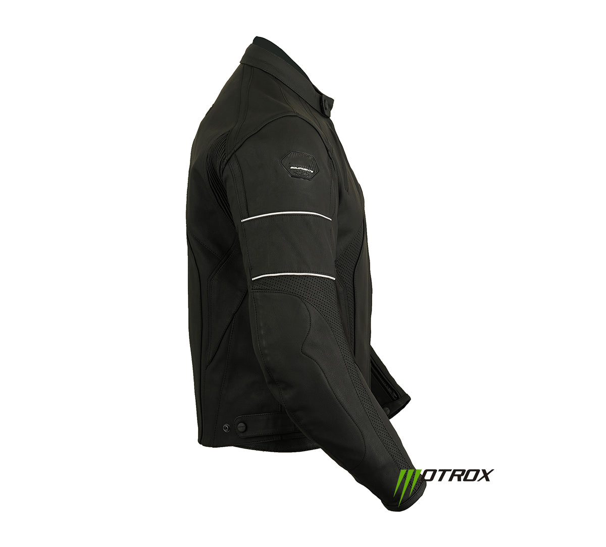 Men Leather Jacket impressive Matte Black