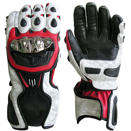 Biker Leather Gloves