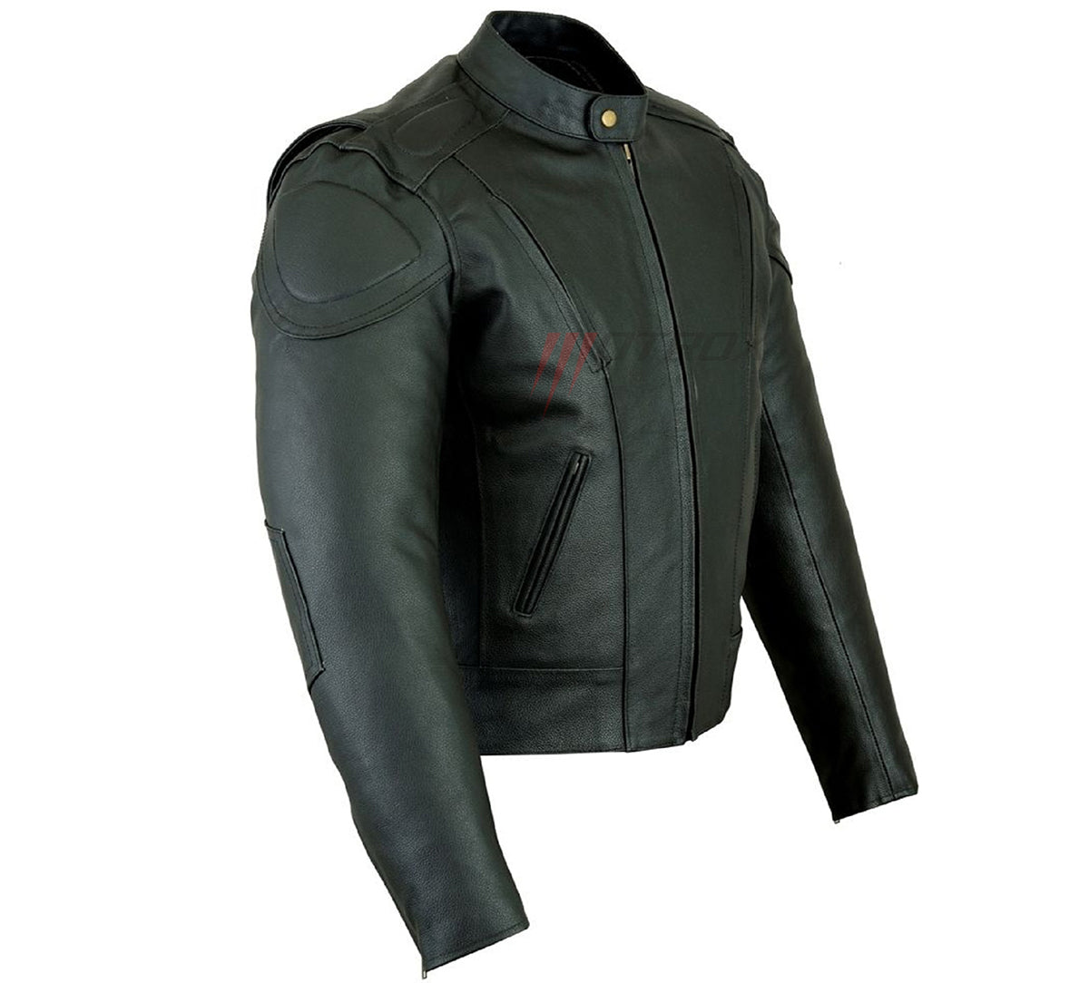 Men Motorcycle Leather Jacket Glamorous Wear