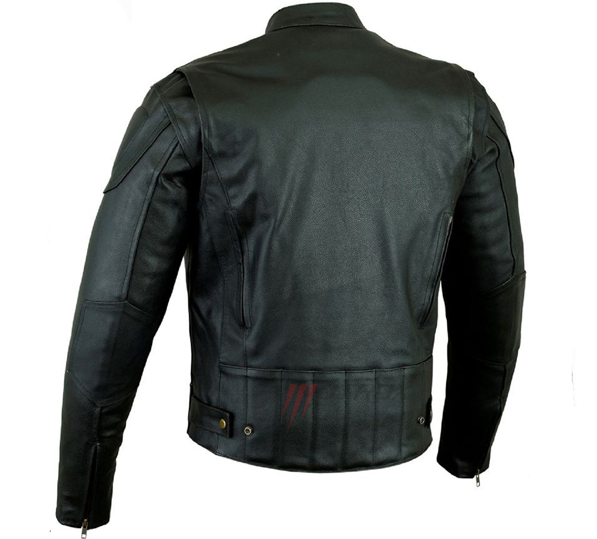 Men Motorcycle Leather Jacket Glamorous Wear