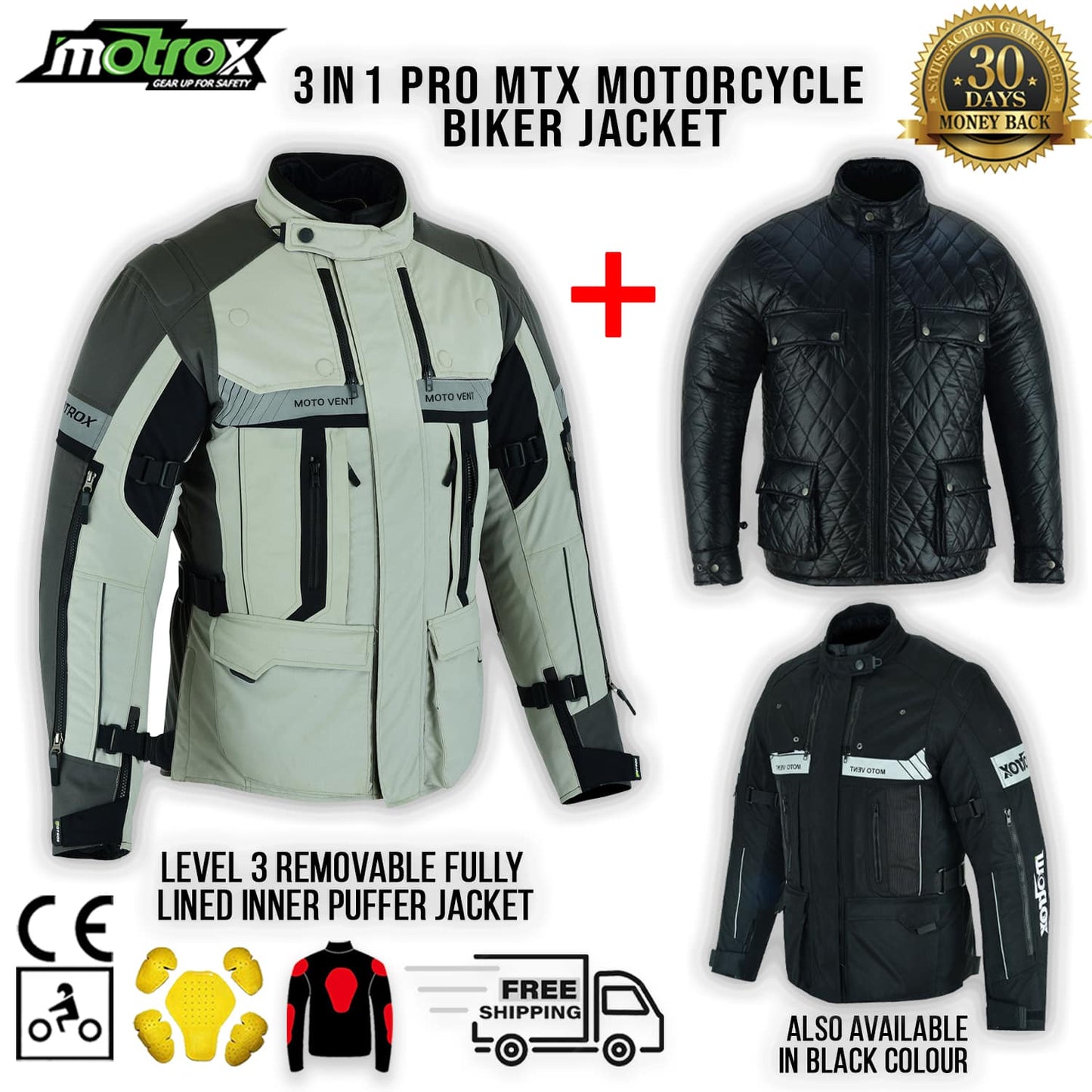 textile motorcycle jacket