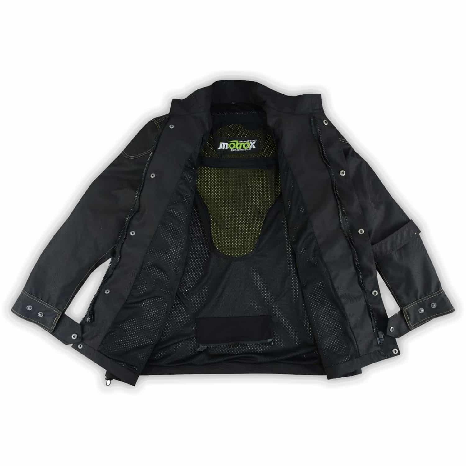 Textile Motorcycle Jacket Adequate for Race & Winter