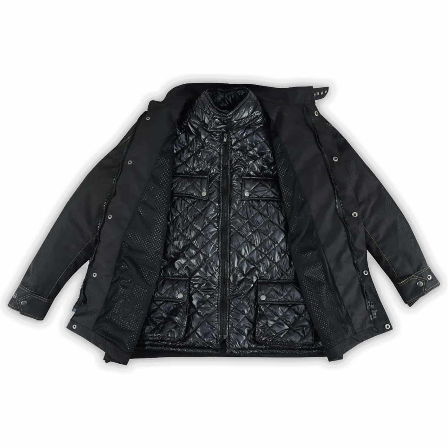 Textile Motorcycle Jacket Adequate for Race & Winter