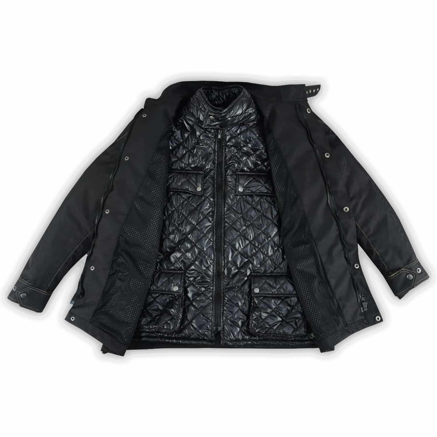 Textile Motorcycle Jacket Adequate for Race & Winter