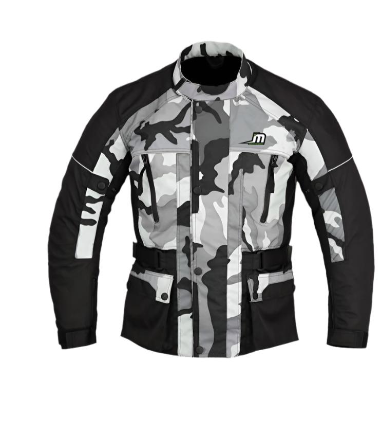 Black and white camo coat best sale