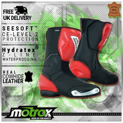 Leather Racing Boots