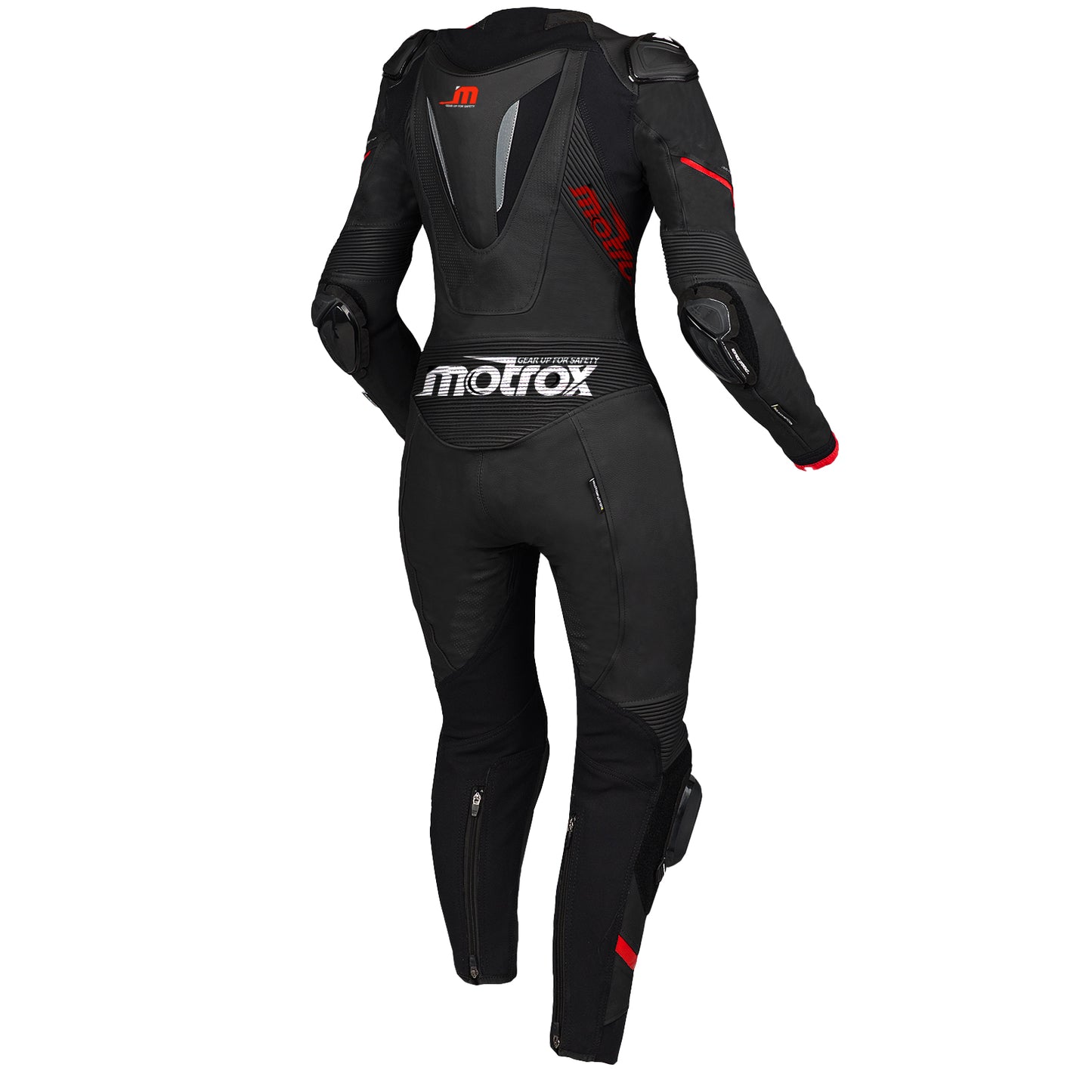 Women Motorcycle Suit Backside