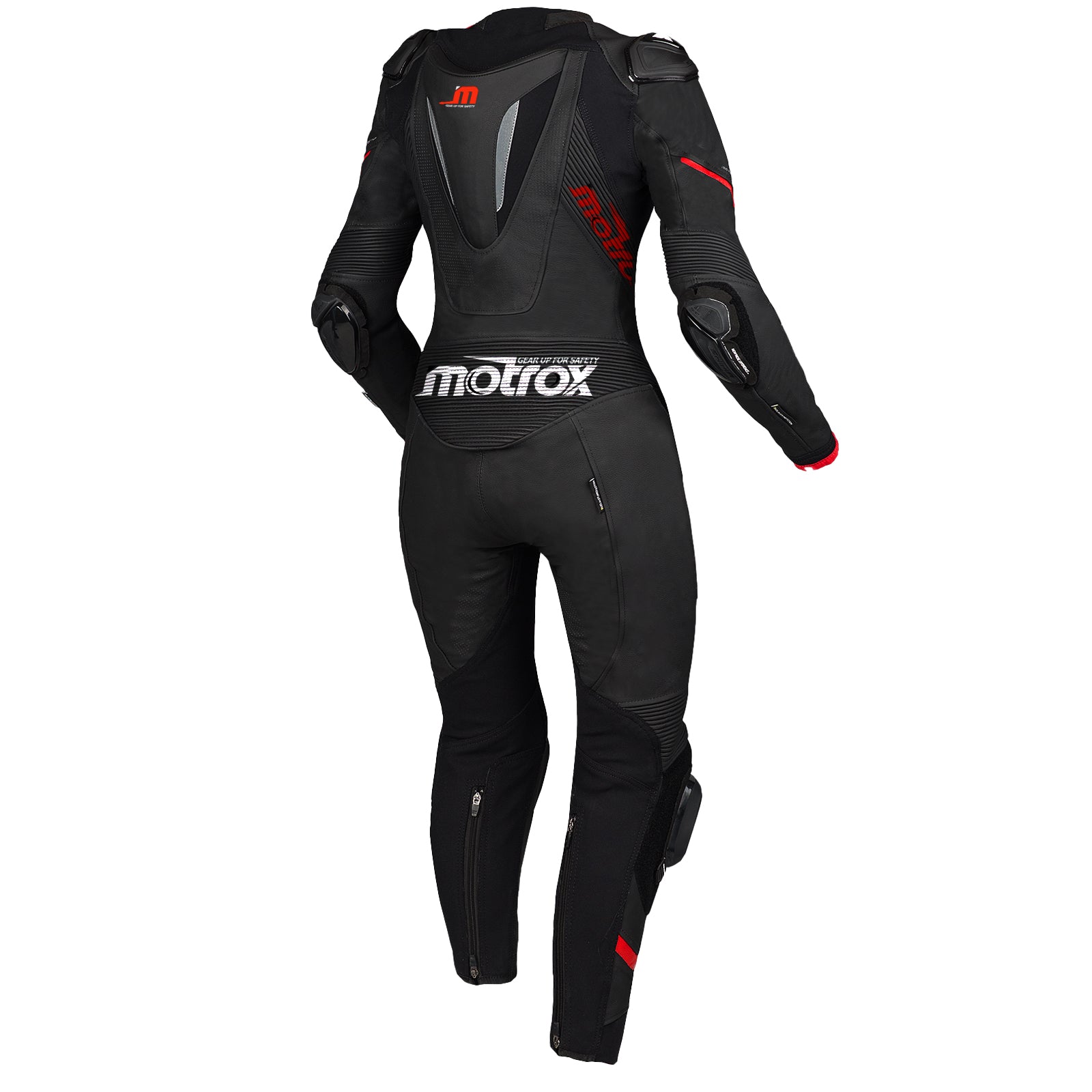 Women Motorcycle Suit Backside