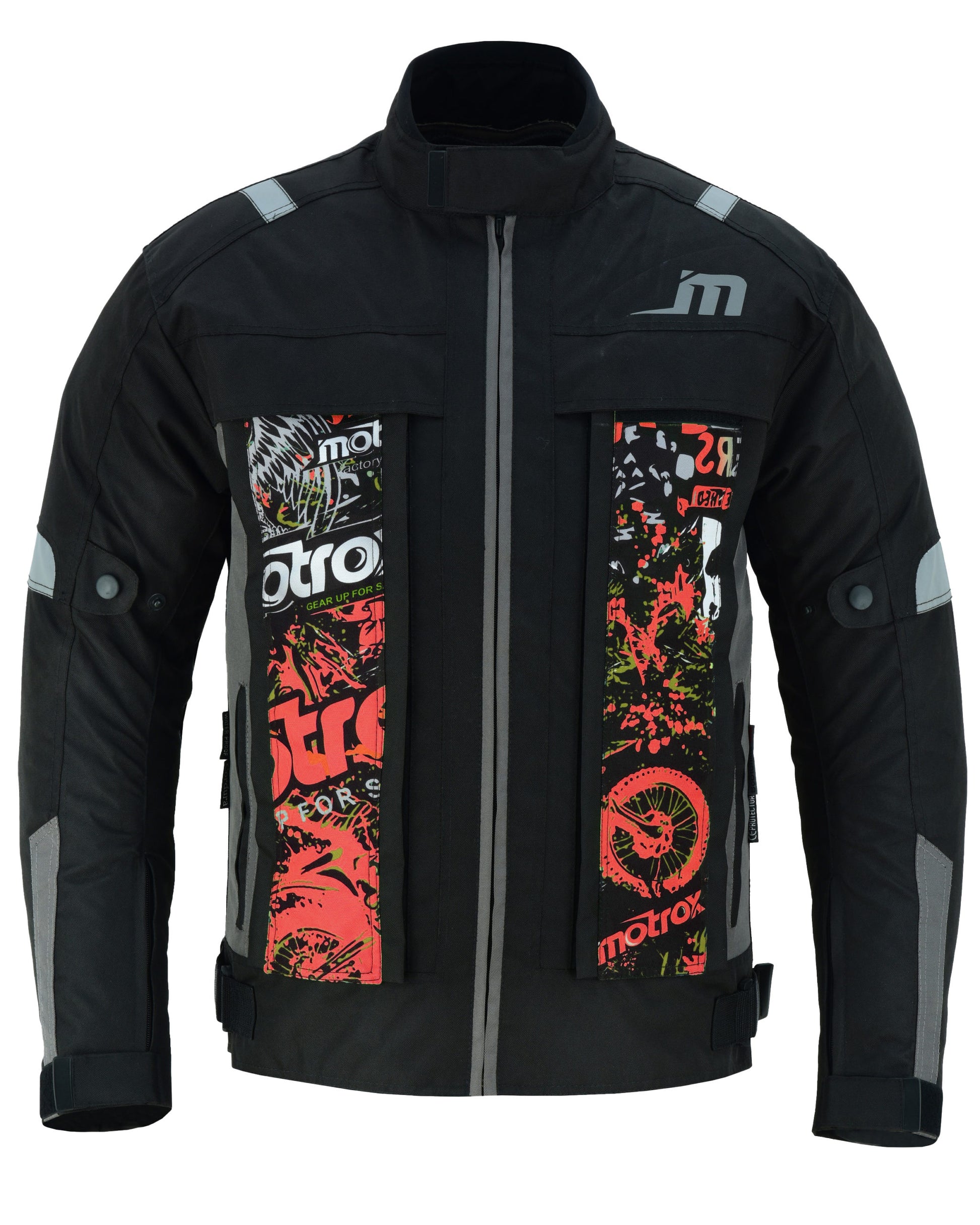 mens textile motorcycle jacket