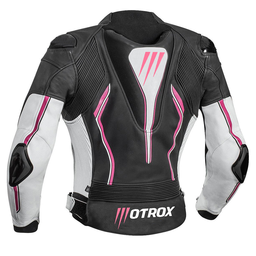 Ladies Biker Jacket Genius Leather Racing We4r