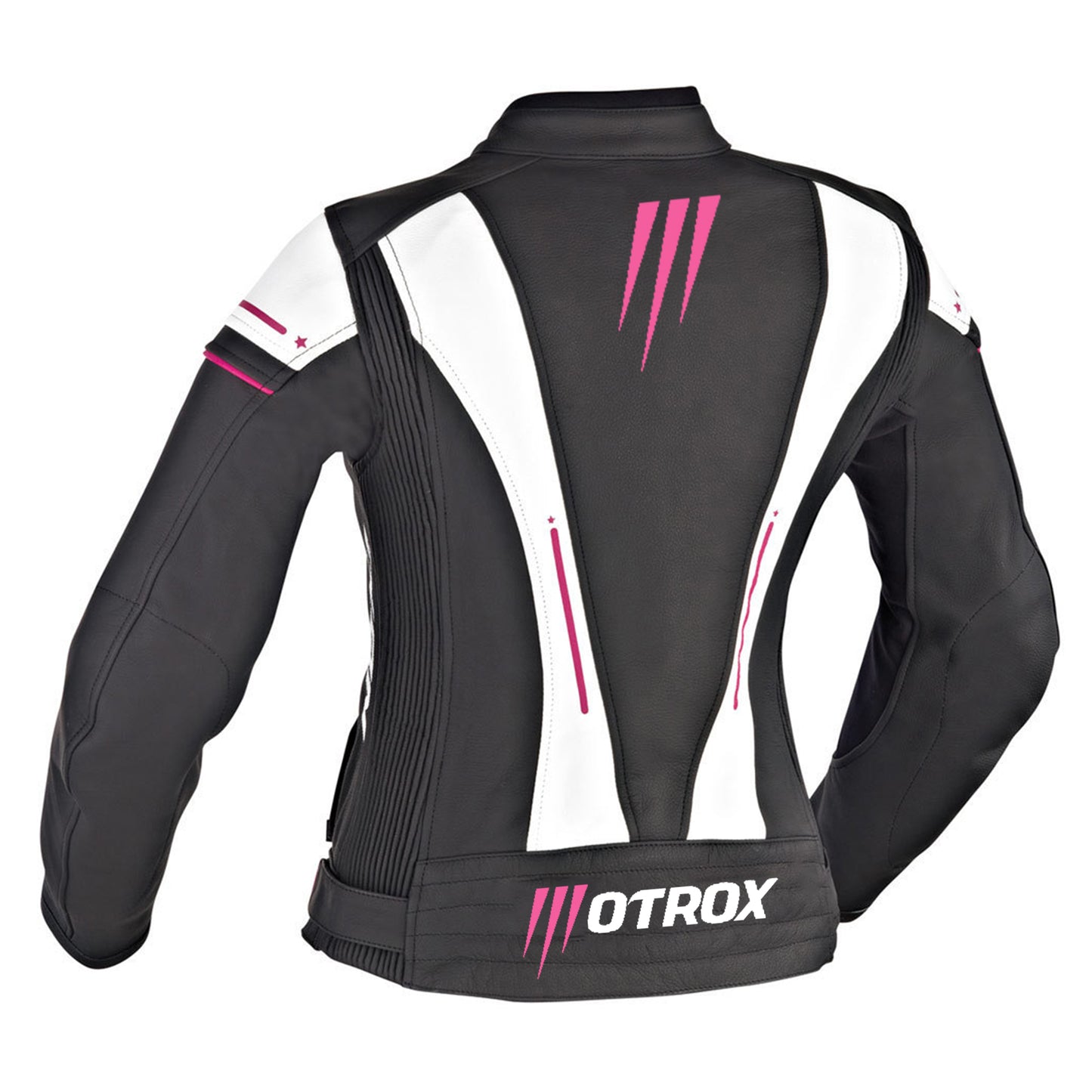 Women Lather Jacket Glamorous Biker Racing Wear 1.0