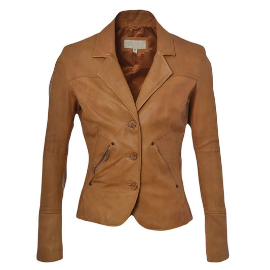 Ladies Leather Coat