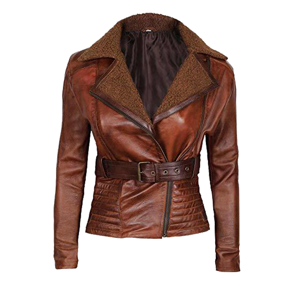 Ladies Leather Jacket