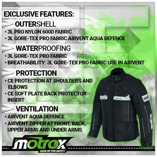 textile motorcycle jacket