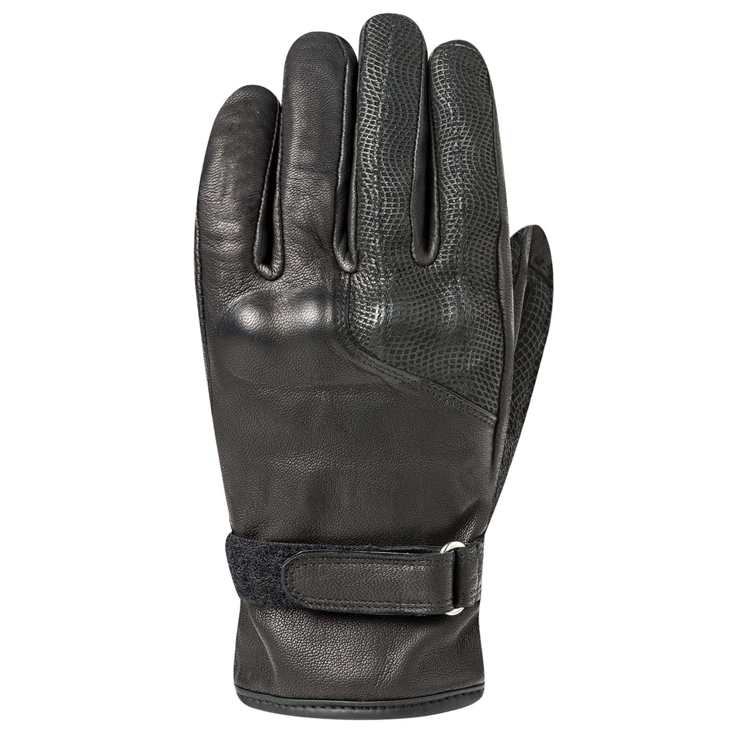 Leather Biker Gloves.