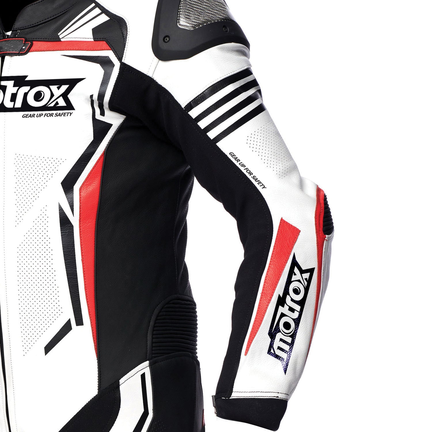 Motorcycle leather suit men