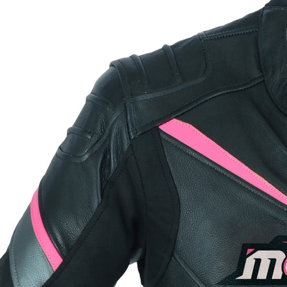 Ladies Leather Suit Glamorous Women Racing Wear