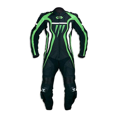 Men Leather Racing Suit Energetic 2 Piece Leather