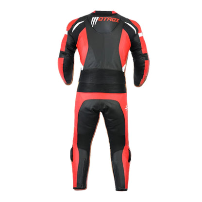 Men’s Leather Biker Racing Suit – 2-Piece Motorcycle Trackwear MX20