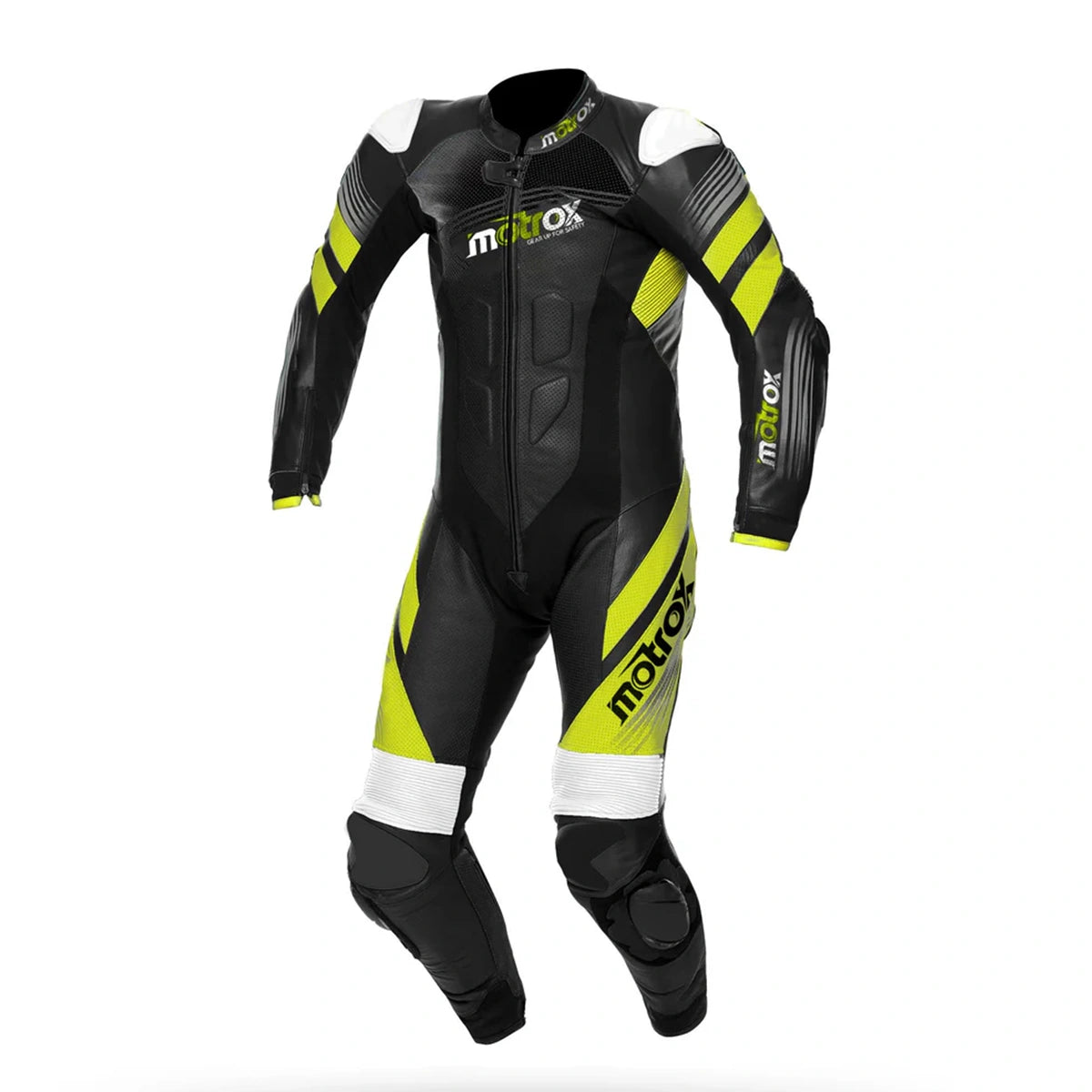 Men ESTORIL One Piece Leather Motorcycle Suit