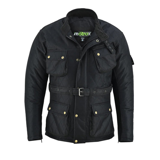 Mens Motorcycle Waterproof Cordura jacket