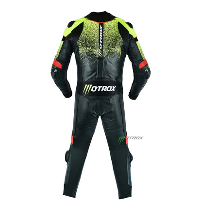 Motorcycle Leather Suit Optimistic Racing Style