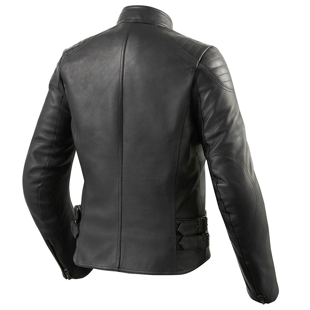 Biker Jacket Ladies Dazzling leather Fashion Wear 3