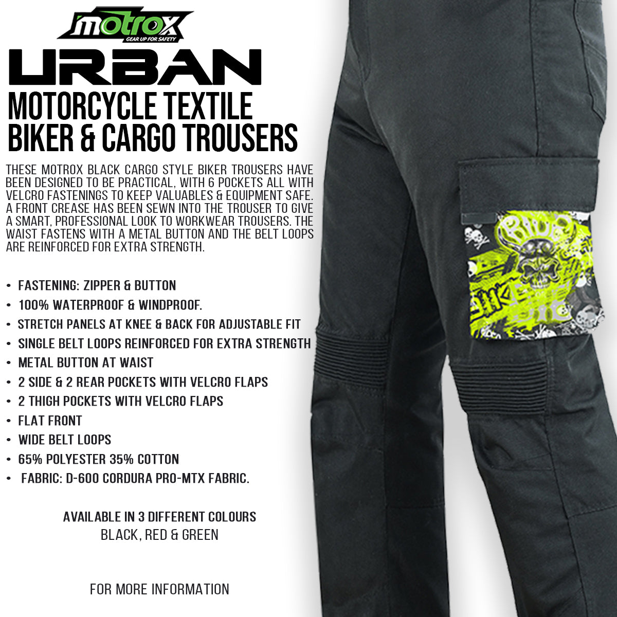 Spada Commute Motorcycle Trousers - Ride with Style & Safety!