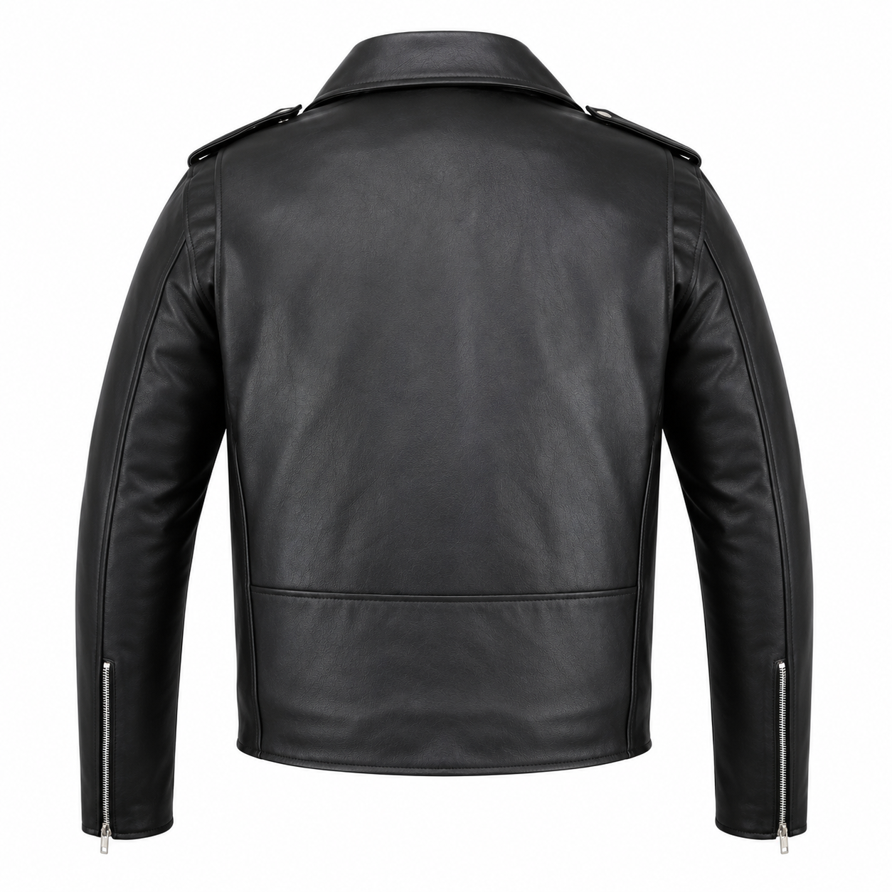 Mens Cafe Racer Brando Leather Jacket CE Armoured Motorbike Riding Jacket