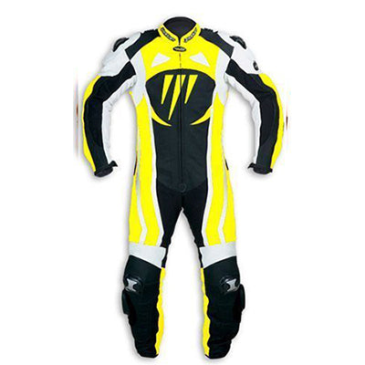 Biker Leather Suit Inspiring Men Racing Wear M0trox