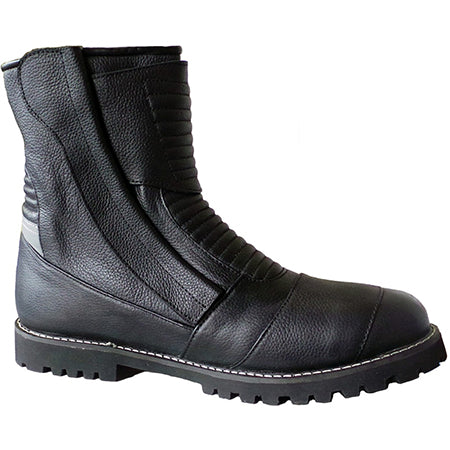 Motorcycle Leather Boots optimistic Biker Style 1.0