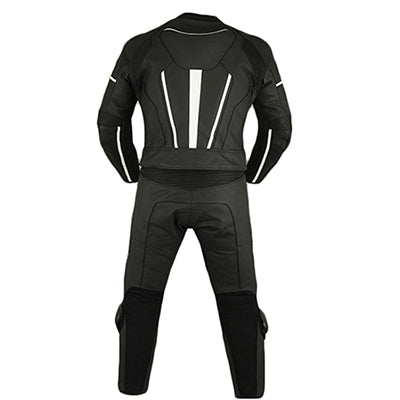 Leather Biker Suit Mens Incredible Racing Style 2.0