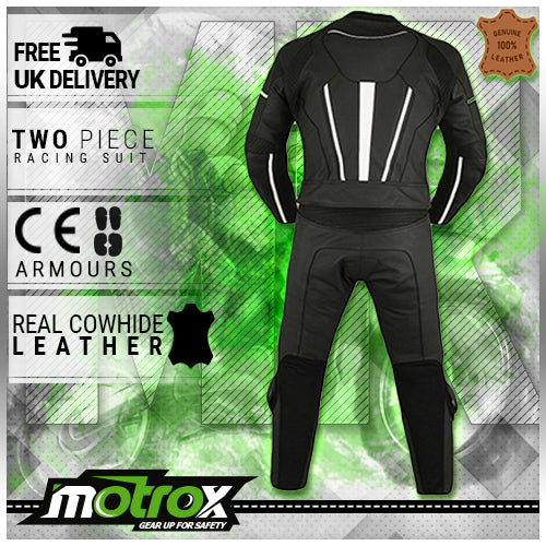 Leather Biker Suit Mens